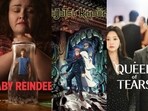 May 6-12: Baby Reindeer stood at No. 2 on Netflix's Global Top 10 chart in the English TV category the past week. Queen of Tears K-drama and Jujutsu Kaisen claimed their 4th and 9th ranks on the non-English chart. May 6-12: Baby Reindeer stood at No. 2 on Netflix's Global Top 10 chart in the English TV category the past week. Queen of Tears K-drama and Jujutsu Kaisen claimed their 4th and 9th ranks on the non-English chart.