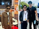 Rajpal Yadav made his Cannes debut with Palaash Muchhal. Rajpal Yadav made his Cannes debut with Palaash Muchhal.