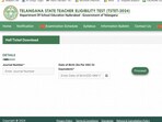 TS TET Hall Ticket 2024 Live: Admit cards released on official website. Download via direct link. 