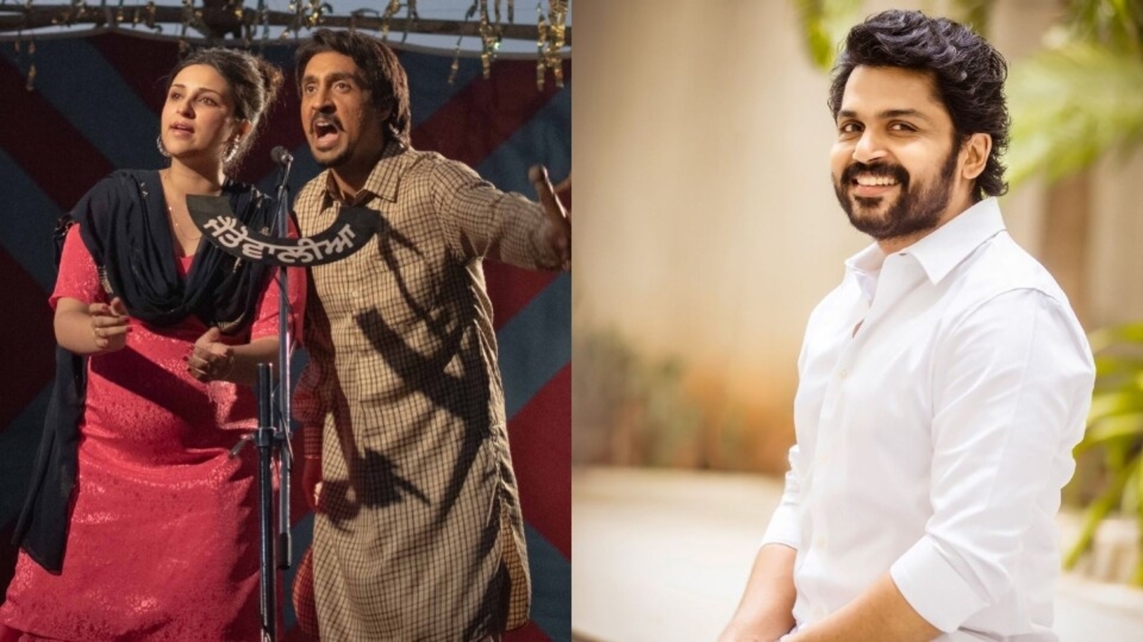 Diljit Dosanjh thanks ‘veere’ Karthi for showering praise on Amar Singh Chamkila | Bollywood