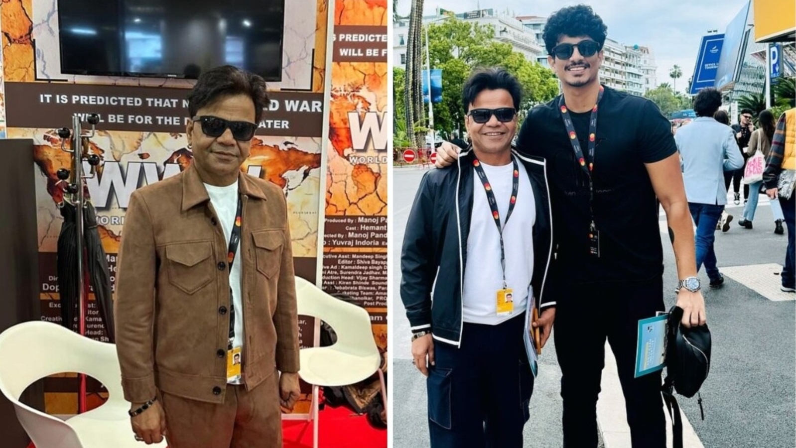 Rajpal Yadav makes his debut at Cannes 2024 with Kaam Chalu Hai director Palaash Muchhal: 'Grateful and happy' | Bollywood - Vimarsana News