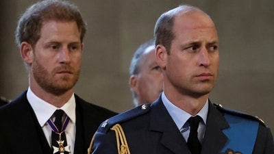 Queen Camilla's friend claims that Prince William is 'preventing' King Charles from reconciling with Prince Harry (Reuters)