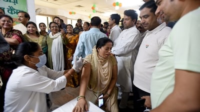 India's vaccination drive was largely powered by two vaccines — Covaxin and Covishield. (Sunil Ghosh/HT Photo) India's vaccination drive was largely powered by two vaccines — Covaxin and Covishield. (Sunil Ghosh/HT Photo)