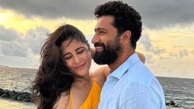 In July 2023, as Katrina Kaif turned 40, husband Vicky Kaushal gave us a sneak peek into the birthday celebrations amid sun and sand. He wrote in his caption, "In awe of your magic… everyday. Happy Birthday my love! (All photos: Instagram/ Katrina Kaif and Vicky Kaushal) In July 2023, as Katrina Kaif turned 40, husband Vicky Kaushal gave us a sneak peek into the birthday celebrations amid sun and sand. He wrote in his caption, "In awe of your magic… everyday. Happy Birthday my love! (All photos: Instagram/ Katrina Kaif and Vicky Kaushal)
