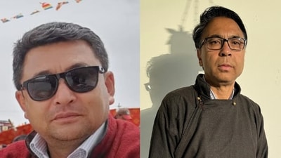 Tsering Namgyal (left) and Haji Hanifa Jan (right) (HT File) Tsering Namgyal (left) and Haji Hanifa Jan (right) (HT File)