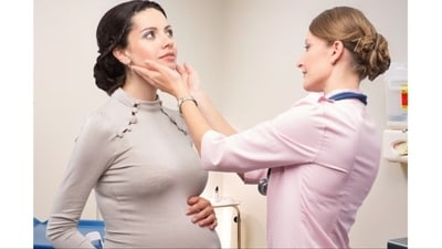 Thyroid problems during pregnancy: Risks and management strategies (Photo by Mom Junction) Thyroid problems during pregnancy: Risks and management strategies (Photo by Mom Junction)