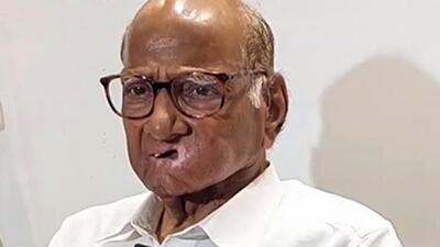 NCP founder Sharad Pawar. (ANI) NCP founder Sharad Pawar. (ANI)