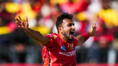 Dharamshala: Punjab Kings bowler Harshal Patel appeals for the wicket of Chennai Super Kings batter Daryl Mitchell during the Indian Premier League (IPL) 2024 (PTI) Dharamshala: Punjab Kings bowler Harshal Patel appeals for the wicket of Chennai Super Kings batter Daryl Mitchell during the Indian Premier League (IPL) 2024 (PTI)