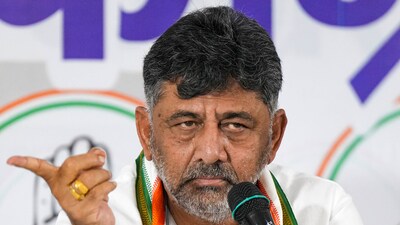 Karnataka Deputy Chief Minister and Congress leader D K Shivakumar (PTI) Karnataka Deputy Chief Minister and Congress leader D K Shivakumar (PTI)