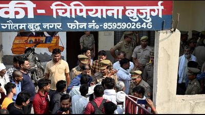 The victim was a native of Aligarh, who stayed in Chipyana Buzurg village, Greater Noida west. He worked at a bakery in the village and also lived on the premises. (Sunil Ghosh/HT Photo) The victim was a native of Aligarh, who stayed in Chipyana Buzurg village, Greater Noida west. He worked at a bakery in the village and also lived on the premises. (Sunil Ghosh/HT Photo)