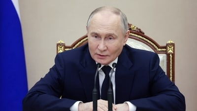 Russian President Vladimir Putin  (Sputnik/Vyacheslav Prokofyev/Pool) (via REUTERS)