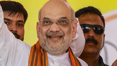 Union home minister Amit Shah. (PTI) Union home minister Amit Shah. (PTI)