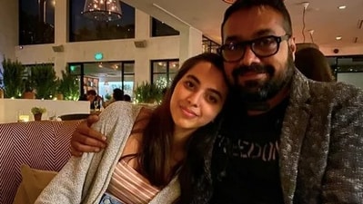 Aaliyah Kashyap poses with her father, Anurag Kashyap. Aaliyah Kashyap poses with her father, Anurag Kashyap.