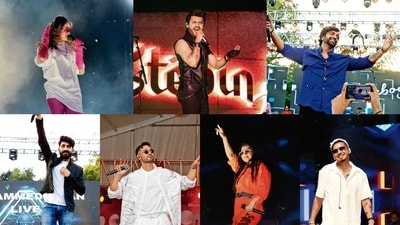 From Bollywood to indie and Punjabi, this year's fest season had singers from across genres come to regale the DU crowd. From Bollywood to indie and Punjabi, this year's fest season had singers from across genres come to regale the DU crowd.