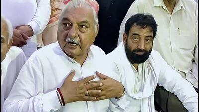 ongress leader Bhupinder Singh Hooda said there had been a massive migration from the entire state, including north Haryana, during the BJP government. (ANI)