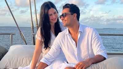 Vicky Kaushal's heart-melting birthday post for Katrina Kaif's birthday in 2022, just months after their wedding, was all things pretty. Remember this candid photo of the lovebirds? Vicky Kaushal's heart-melting birthday post for Katrina Kaif's birthday in 2022, just months after their wedding, was all things pretty. Remember this candid photo of the lovebirds? 