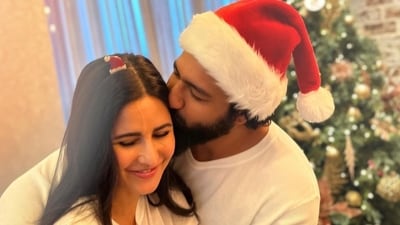 On December 27, 2023, Vicky Kaushal posted a photo with Katrina Kaif on Instagram and wrote, "Christmas is when you are here." He kissed her head as she blushed. On December 27, 2023, Vicky Kaushal posted a photo with Katrina Kaif on Instagram and wrote, "Christmas is when you are here." He kissed her head as she blushed.