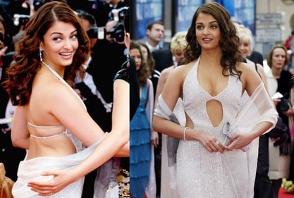 Aishwarya Rai Bachchan in a Neeta Lulla creation at Cannes 2004 Aishwarya Rai Bachchan in a Neeta Lulla creation at Cannes 2004