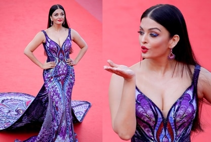 Aishwarya Rai Bachchan in her butterfly gown at Cannes 2018 Aishwarya Rai Bachchan in her butterfly gown at Cannes 2018