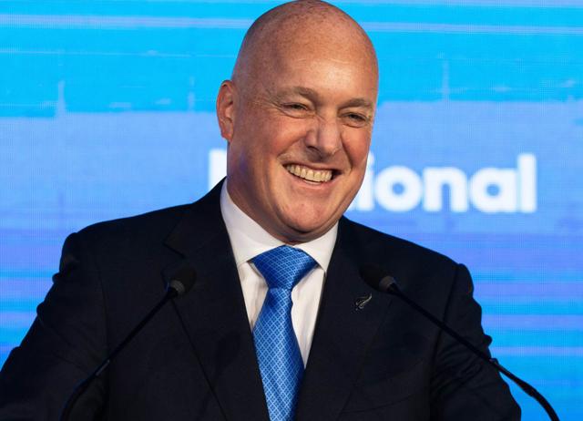 New Zealand PM Christopher Luxon’s comments feature one striking phrase: Oil up. New Zealand PM Christopher Luxon’s comments feature one striking phrase: Oil up.