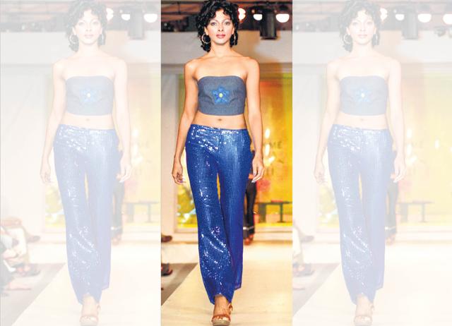 Nina Manuel was one of the models at India’s first fashion week, creating history. (HT ARCHIVES)