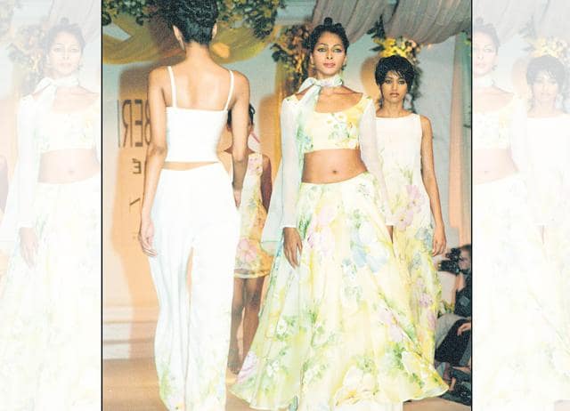 Fashion reportage in the early 2000s described models as svelte and the runway as a catwalk. (HT ARCHIVES)