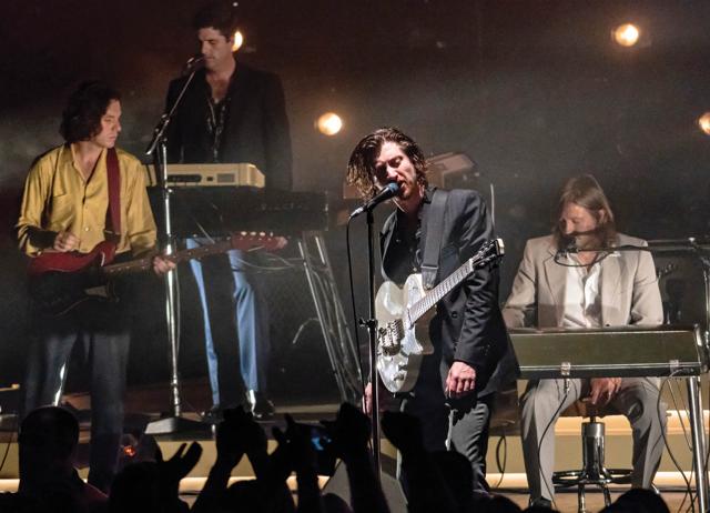 Guitarist Jamie Cook came up with the name for his English rock band on a whim. Guitarist Jamie Cook came up with the name for his English rock band on a whim.
