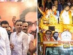 CM Shinde expressed confidence his son Shrikant would win big, while Uddhav declared Modi won’t be PM after June 4 (Pramod thame and Ht photo) CM Shinde expressed confidence his son Shrikant would win big, while Uddhav declared Modi won’t be PM after June 4 (Pramod thame and Ht photo)