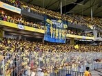 Fans of Chennai Super Kings team celebrate their win against Rajasthan Royals at the end of their Indian Premier League (IPL) Twenty20 cricket match in the MA Chidambaram Stadium of Chennai on May 12, 2024 Fans of Chennai Super Kings team celebrate their win against Rajasthan Royals at the end of their Indian Premier League (IPL) Twenty20 cricket match in the MA Chidambaram Stadium of Chennai on May 12, 2024