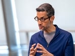 Sundar Pichai, chief executive officer of Alphabet Inc., during an interview on "The Circuit with Emily Chang" at Google's Bay View campus in Mountain View, California, US. Sundar Pichai, chief executive officer of Alphabet Inc., during an interview on "The Circuit with Emily Chang" at Google's Bay View campus in Mountain View, California, US.
