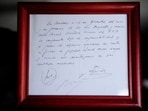 British auction house Bonhams says the famous napkin that linked a young Lionel Messi to Barcelona has sold for $965,000 British auction house Bonhams says the famous napkin that linked a young Lionel Messi to Barcelona has sold for $965,000