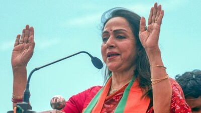 Bharatiya Janata Party (BJP) candidate from Mathura constituency Hema Malini addresses an election campaign, in Bhubaneswar, Odisha. (ANI) Bharatiya Janata Party (BJP) candidate from Mathura constituency Hema Malini addresses an election campaign, in Bhubaneswar, Odisha. (ANI)