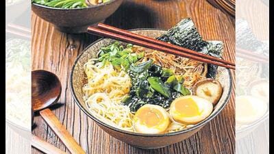 A good ramen bowl is flavourful, packed with toppings, and has chewy noodles. (SHUTTERSTOCK) A good ramen bowl is flavourful, packed with toppings, and has chewy noodles. (SHUTTERSTOCK)