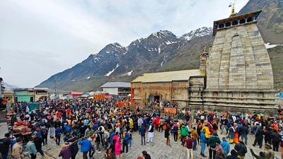 Efforts are ongoing to improve traffic flow and ensure the safety and comfort of all pilgrims visiting Kedarnath Dham. (ANI) Efforts are ongoing to improve traffic flow and ensure the safety and comfort of all pilgrims visiting Kedarnath Dham. (ANI)