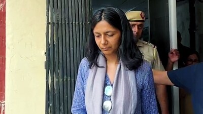 Aam Aadmi Party (AAP) Rajya Sabha MP Swati Maliwal leaves the Tiz Hazari Court after recording her statement under Section 164 of the Code of Criminal Procedure in connection with the alleged assault on her by Delhi Chief Minister Arvind Kejriwal's aide Bibhav Kumar at the CM's residence, in New Delhi on Friday. (ANI) Aam Aadmi Party (AAP) Rajya Sabha MP Swati Maliwal leaves the Tiz Hazari Court after recording her statement under Section 164 of the Code of Criminal Procedure in connection with the alleged assault on her by Delhi Chief Minister Arvind Kejriwal's aide Bibhav Kumar at the CM's residence, in New Delhi on Friday. (ANI)