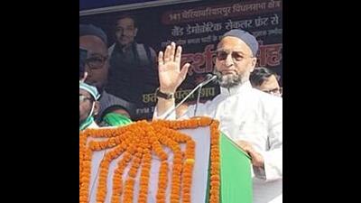 All India Majlis-e-Ittehadul Muslimeen (AIMIM) president Asaduddin Owaisi (File)