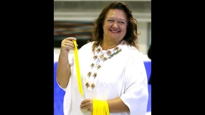 Gina Rinehart is also Australia's second-largest cattle producer. Gina Rinehart is also Australia's second-largest cattle producer.