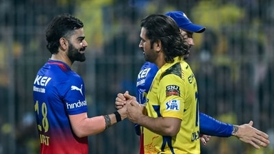 Royal Challengers Bangalore's Virat Kohli greets Chennai Super Kings' MS Dhoni (R) at the end of the Indian Premier League (IPL) Twenty20 cricket match (AFP) Royal Challengers Bangalore's Virat Kohli greets Chennai Super Kings' MS Dhoni (R) at the end of the Indian Premier League (IPL) Twenty20 cricket match (AFP)