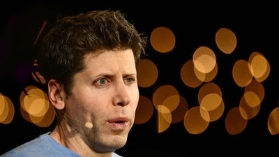 Sam Altman, CEO of OpenAI, speaks during The Wall Street Journal's WSJ Tech Live Conference in Laguna Beach, California. (Photo by Patrick T. Fallon / AFP) (AFP) Sam Altman, CEO of OpenAI, speaks during The Wall Street Journal's WSJ Tech Live Conference in Laguna Beach, California. (Photo by Patrick T. Fallon / AFP) (AFP)