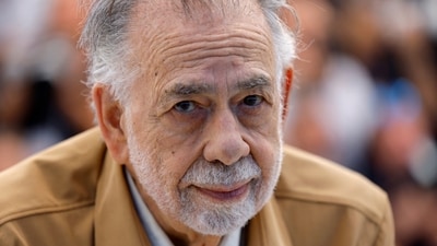 Director Francis Ford Coppola poses during a photocall for the film Megalopolis in competition at the 77th Cannes Film Festival in Cannes, France, May 17, 2024. (REUTERS/Clodagh Kilcoyne)