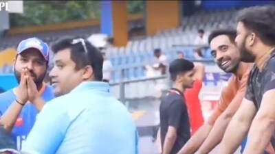 Rohit Sharma made a special request to the cameraman days after KKR incident Rohit Sharma made a special request to the cameraman days after KKR incident
