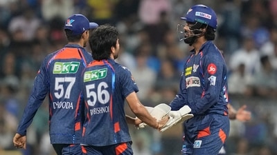 Meanwhile, Ravi Bishnoi and Naveen-ul-Haq took two wickets each for LSG. (AP)