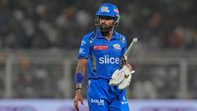 Nothing went right for Hardik Pandya in his maiden season as Mumbai Indians captain (AP) Nothing went right for Hardik Pandya in his maiden season as Mumbai Indians captain (AP)