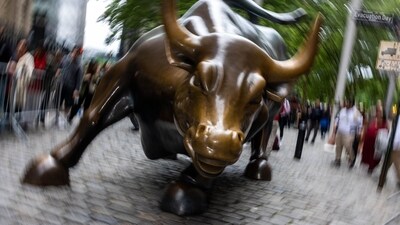 The Dow Jones Industrial Average eclipsed 40,000 for the first time on Thursday as investors grow confident that the stock market rally can keep running on hopes the Federal Reserve will start cutting interest rates later this year. (Bloomberg) The Dow Jones Industrial Average eclipsed 40,000 for the first time on Thursday as investors grow confident that the stock market rally can keep running on hopes the Federal Reserve will start cutting interest rates later this year. (Bloomberg)