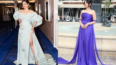 Entrepreneur Namita Thapar turned heads in classically beautiful gowns that looked stunning. Entrepreneur Namita Thapar turned heads in classically beautiful gowns that looked stunning.