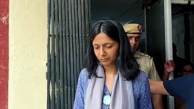 Aam Aadmi Party (AAP) Rajya Sabha MP Swati Maliwal leaves the Tiz Hazari Court after recording her statement under Section 164 of the Code of Criminal Procedure in connection with the alleged assault on her by Delhi Chief Minister Arvind Kejriwal's aide Bibhav Kumar at the CM's residence, in New Delhi. (ANI) Aam Aadmi Party (AAP) Rajya Sabha MP Swati Maliwal leaves the Tiz Hazari Court after recording her statement under Section 164 of the Code of Criminal Procedure in connection with the alleged assault on her by Delhi Chief Minister Arvind Kejriwal's aide Bibhav Kumar at the CM's residence, in New Delhi. (ANI)