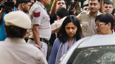 Aam Aadmi Party (AAP) Rajya Sabha MP Swati Maliwal arrives at Delhi Chief Minister (CM) Arvind Kejriwal's residence at Civil Lines (PTI) Aam Aadmi Party (AAP) Rajya Sabha MP Swati Maliwal arrives at Delhi Chief Minister (CM) Arvind Kejriwal's residence at Civil Lines (PTI)