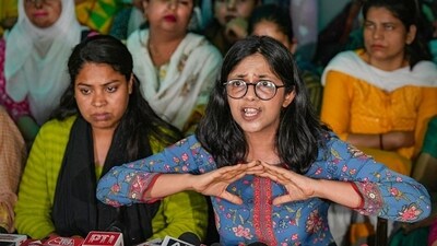 AAP’s Rajya Sabha MP Swati Maliwal asked BJP to refrain from indulging in politics over the matter. (PTI file photo) AAP’s Rajya Sabha MP Swati Maliwal asked BJP to refrain from indulging in politics over the matter. (PTI file photo)