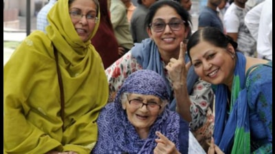 The state capital put up an average show in 2019 polling with the voting percentage touching 54.29, just 1.35% more than the 2014 elections when it was at a low of 52.94%. (File Photo) The state capital put up an average show in 2019 polling with the voting percentage touching 54.29, just 1.35% more than the 2014 elections when it was at a low of 52.94%. (File Photo)
