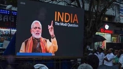 The two-part documentary by BBC titled India: The Modi Question aired in January (AFP Photo) The two-part documentary by BBC titled India: The Modi Question aired in January (AFP Photo)